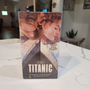Vintage Brand New Sealed Titanic VHS 1997 Movie Hi-Fi Stereo
